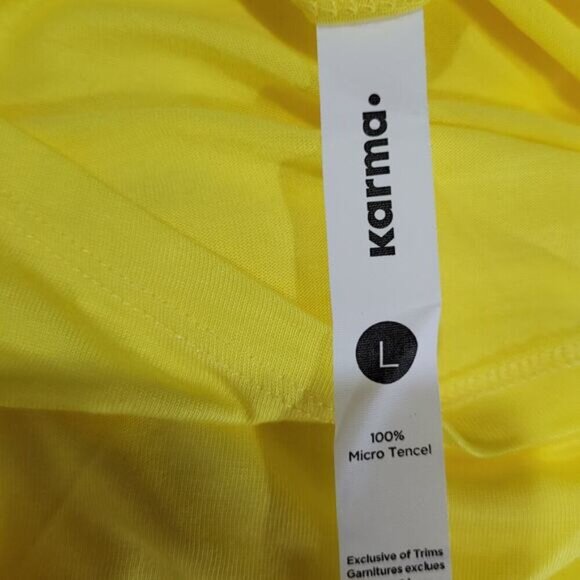 Karma Skylar Tank in Blazing Yellow - Size‎ Large - Picture 6 of 9